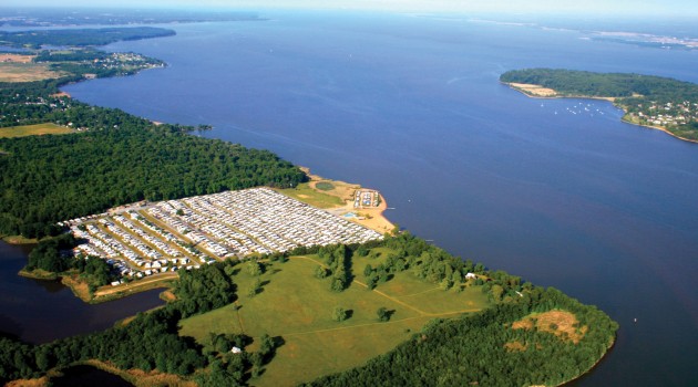 Wetlands sinking with human-built structures